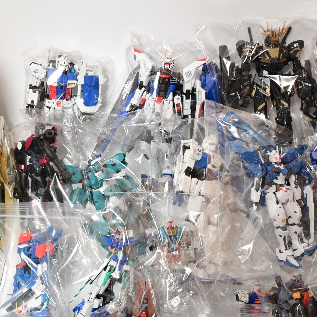 30体　まとめ　ジャンク 組済　未組み ガンプラ ガンダム プラモデル