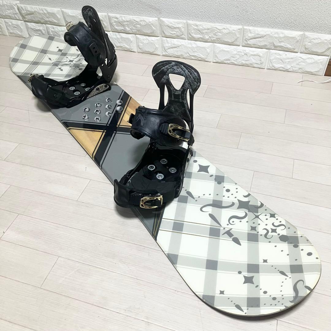 バック付/Apocalypseアポカリプス スノーボードセット139cmバインM
