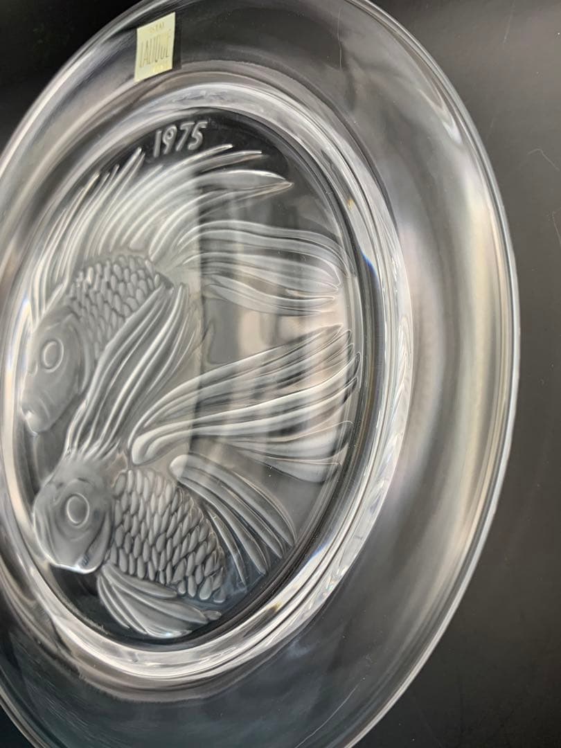 希少！ ラリック Lalique 1975  イヤープレート