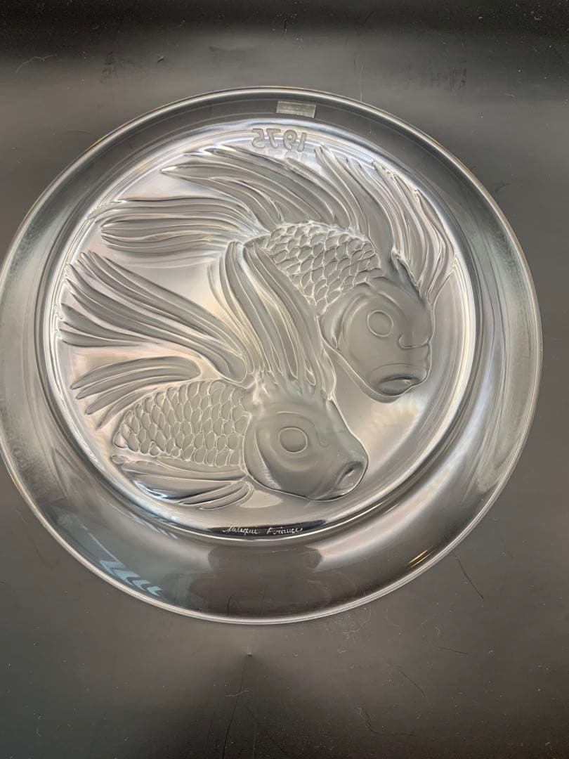 希少！ ラリック Lalique 1975  イヤープレート