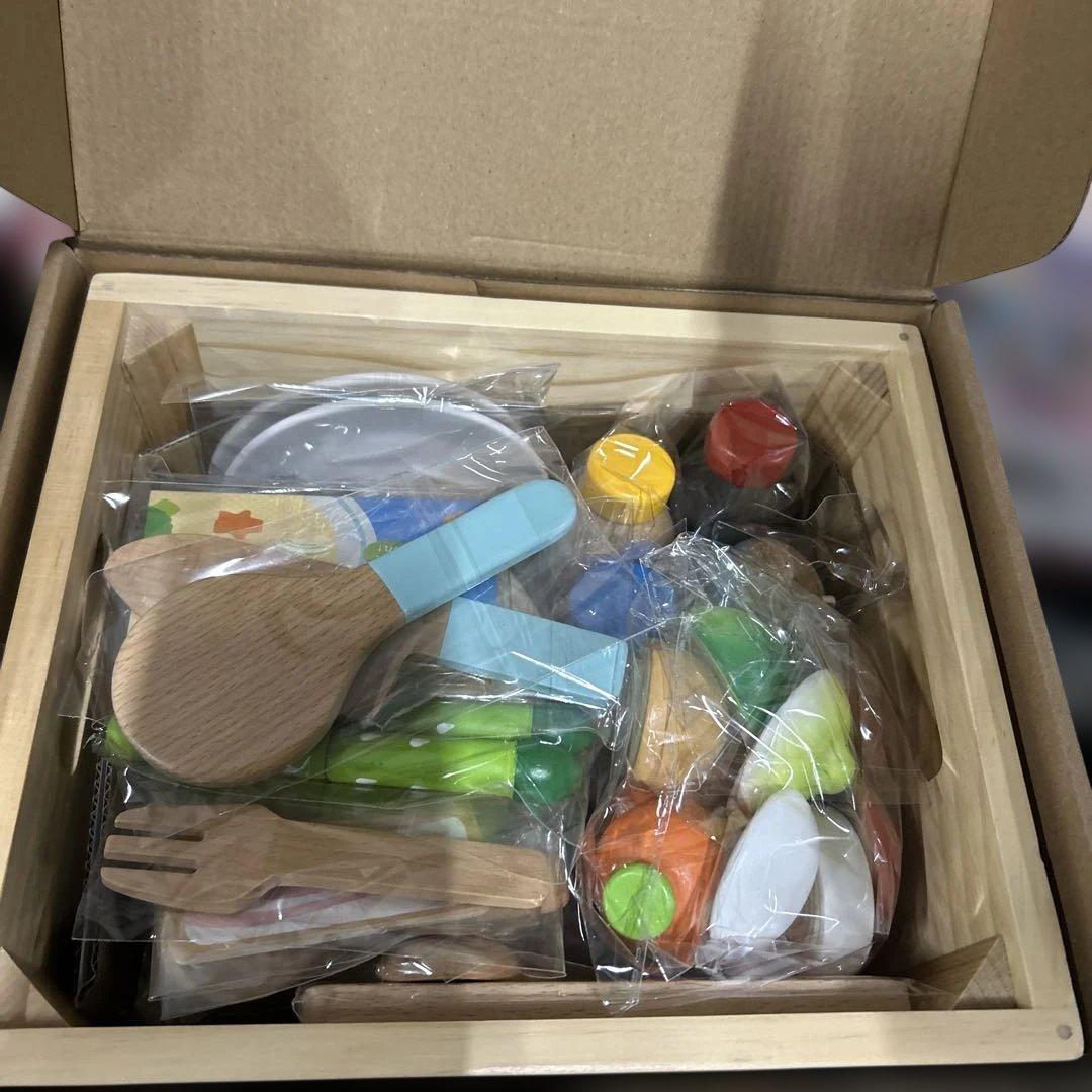 【ウッディプッディ直営限定品】はじめてのおままごと グツグツ煮込みお料理セット