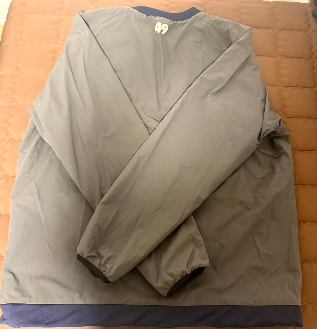 美品✨TFW49 プルオーバー　men's Ｌ　リバーシブル　ネイビー&カーキ