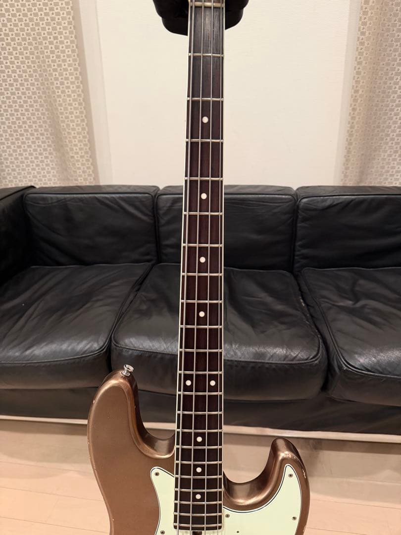 ベース Moon JB Type Relic Burgundy Mist