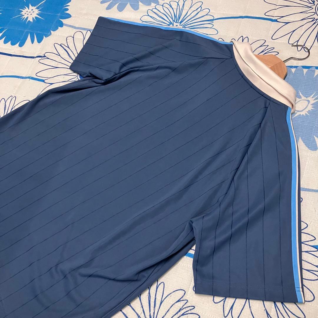 【希少】adidas Originalsピンストライプ　ジャージー　ゲームシャツ