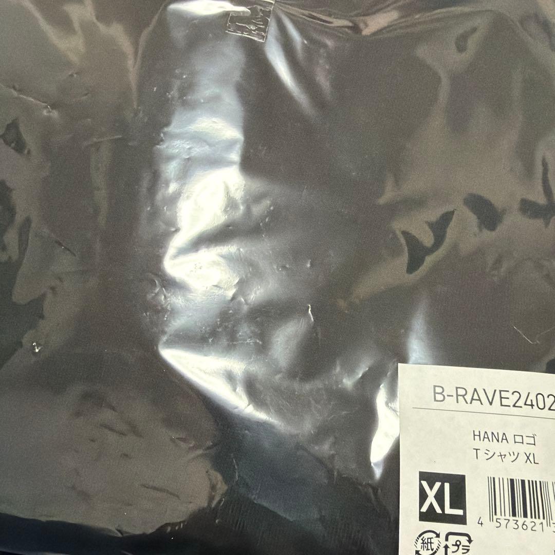 HANA ロゴTシャツ　新品未使用　XLサイズ