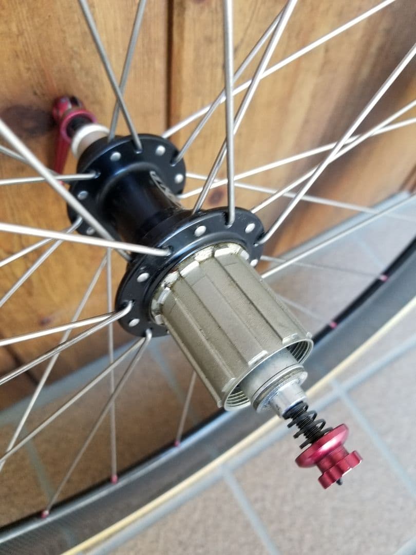 カーボン チューブラー リアホイール TNI 85mm