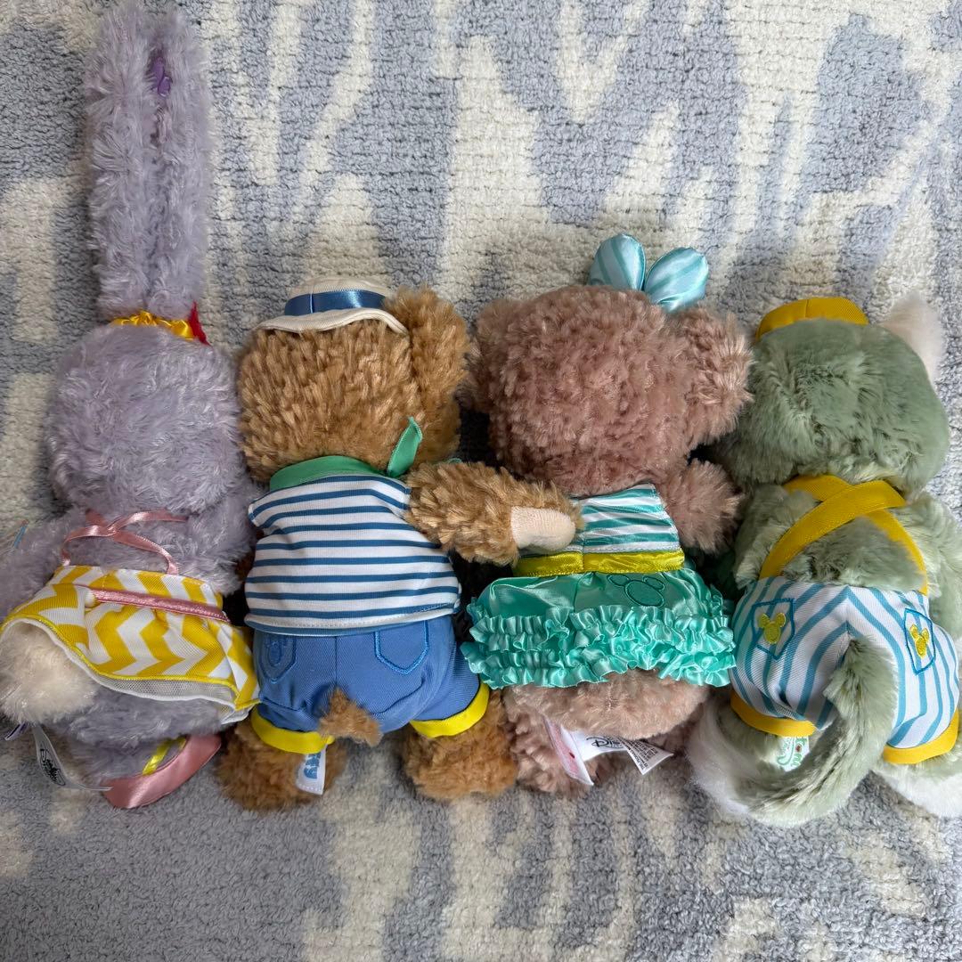上海ディズニー　ぬいぐるみSSセット