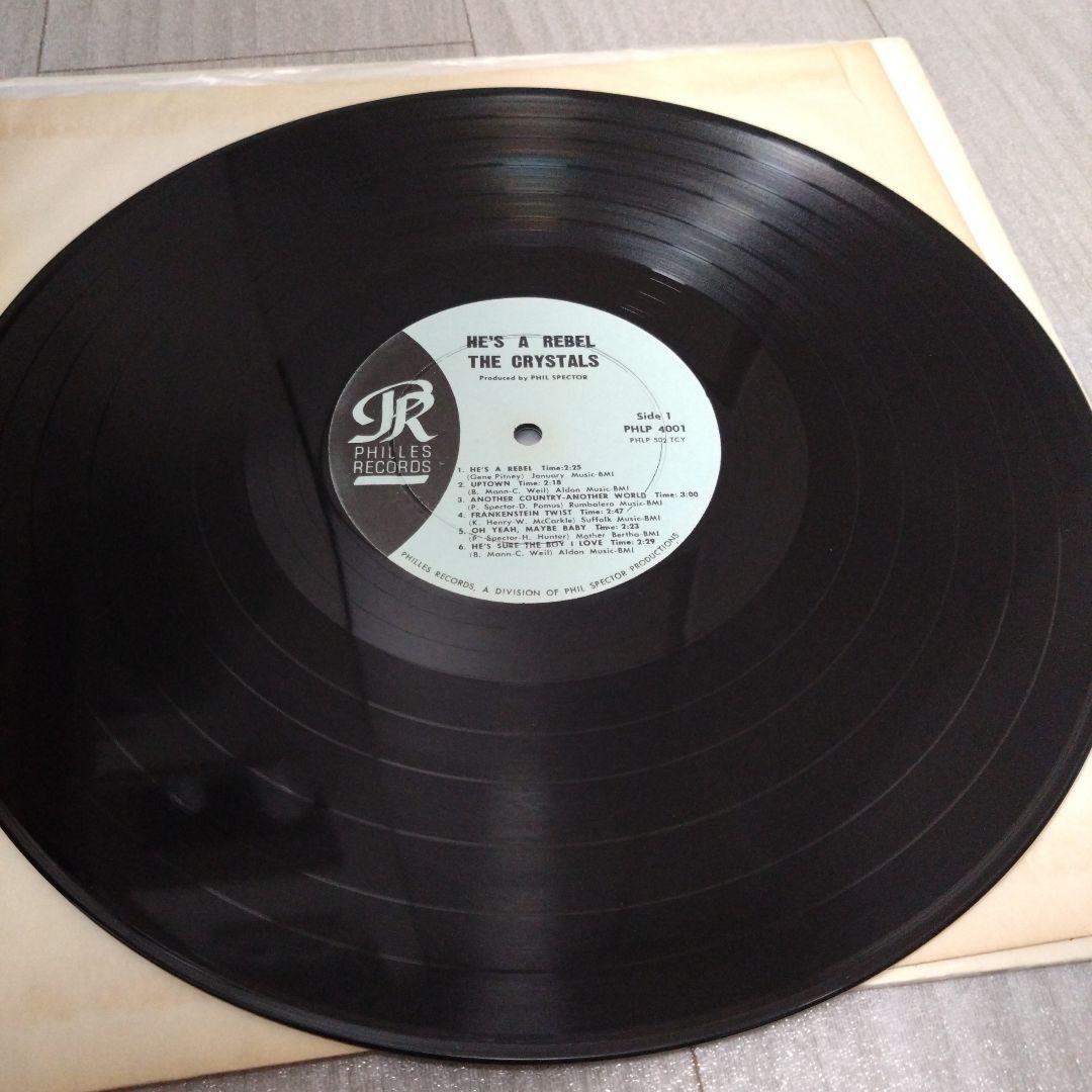 HE'S A REBEL THE CRYSTALS USオリジナルレコード