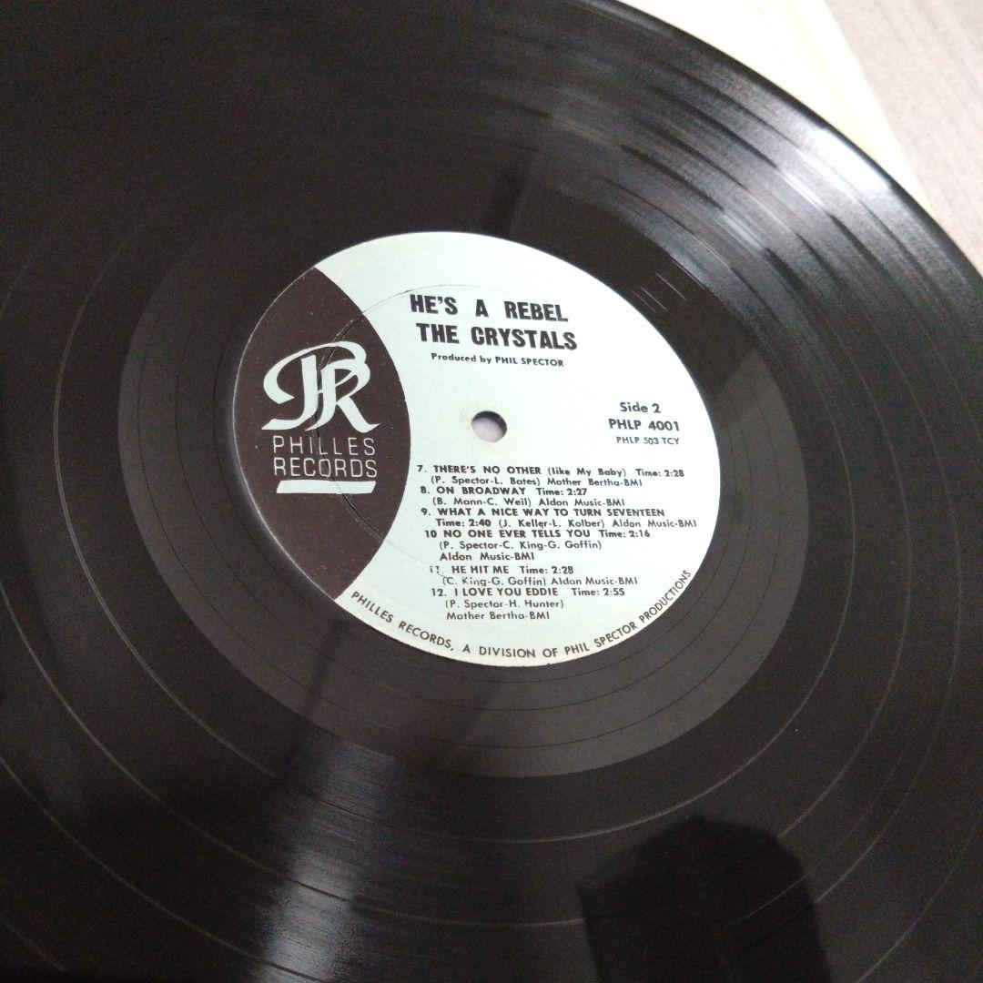 HE'S A REBEL THE CRYSTALS USオリジナルレコード