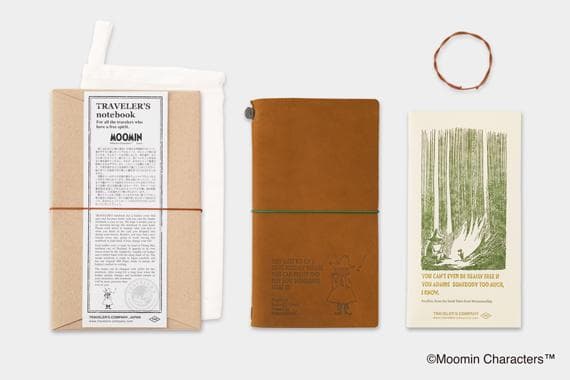 【新品未開封品】トラベラーズノート限定 MOOMIN スナフキン（キャメル）