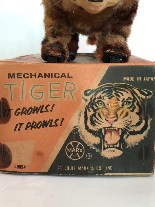 メカニカル タイガー 虎 MADE IN JAPAN ブリキ