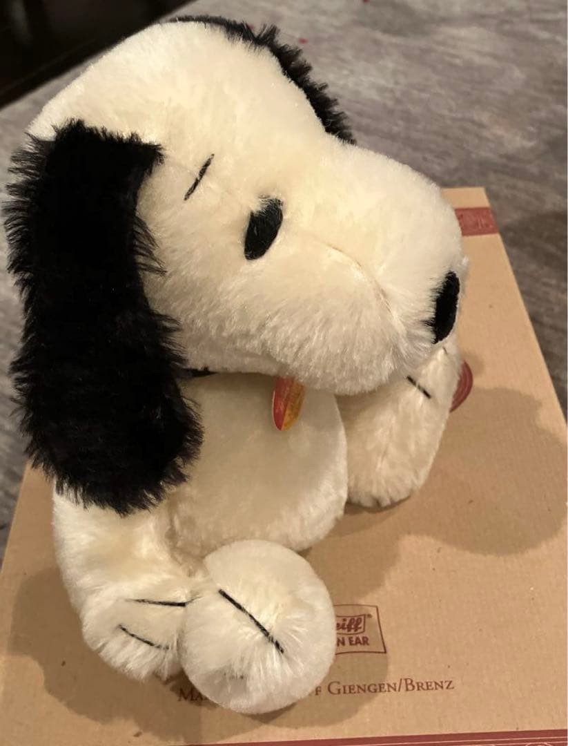 超美品✨シュタイフ✨1998年SNOOPY CREAM26✨証明書・お箱あり✨
