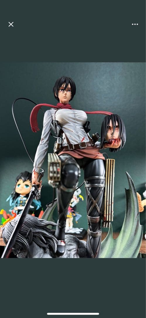 良辰LC Studio 進撃の巨人 ミカサアッカーマン　ガレージキット