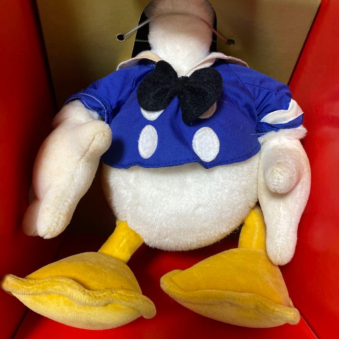 ヴィンテージ　ドナルドダック　デイジーGUND ぬいぐるみ 箱入 ビッグサイズ
