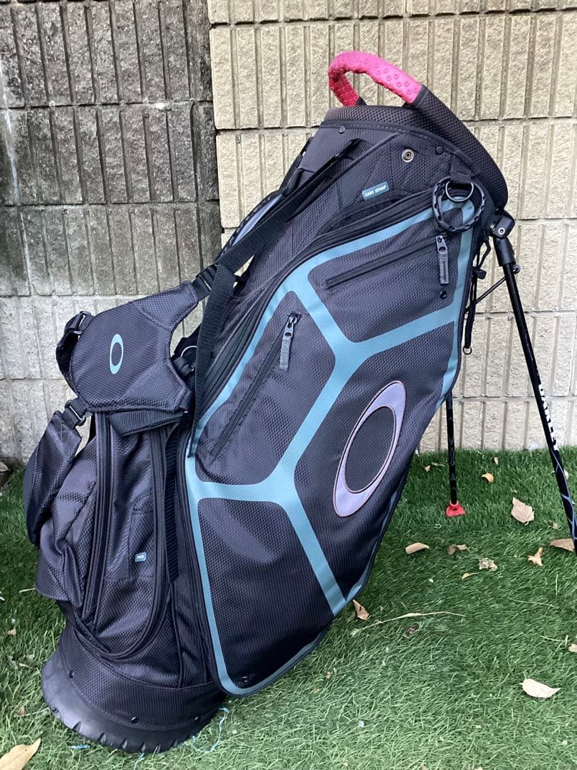 OAKLEY オークリーレッドコードスタンドキャディバッグ