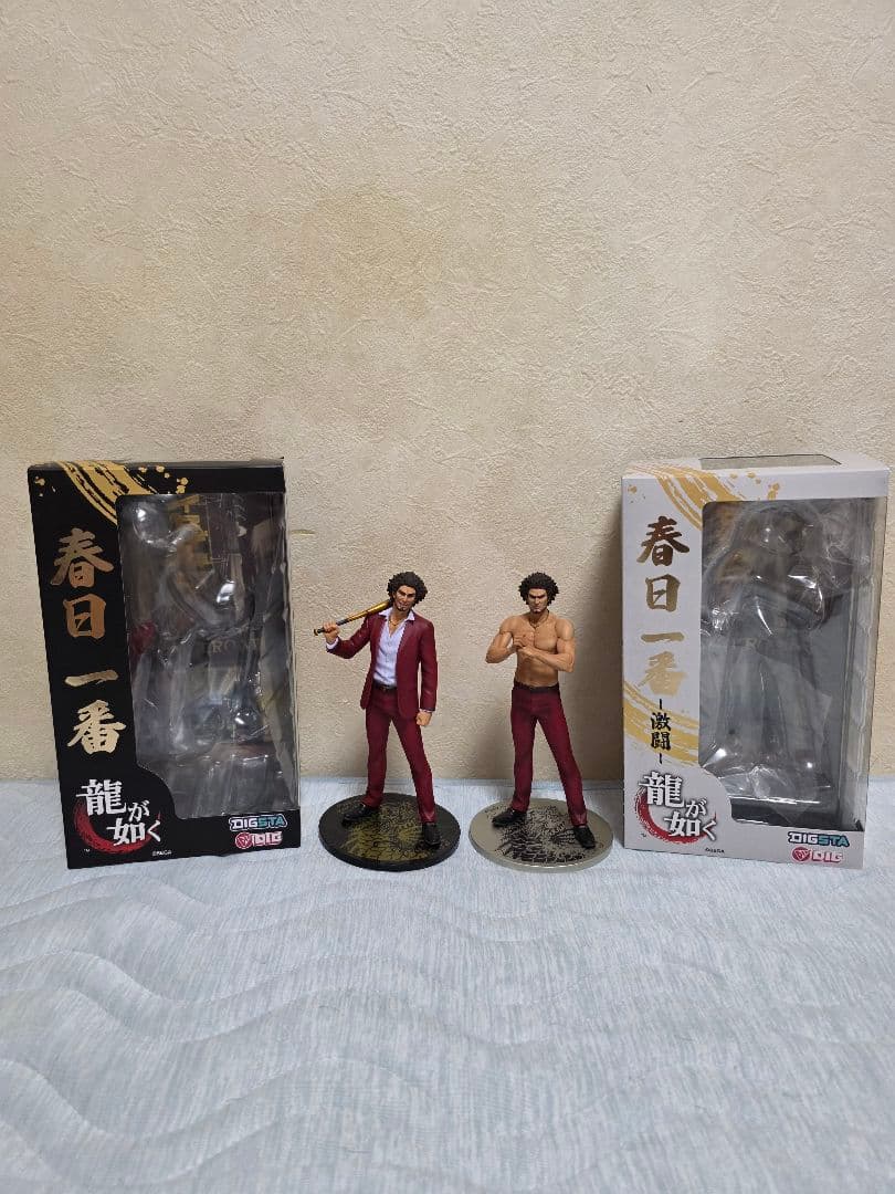 【中古】春日一番 アクションフィギュア 2体セット