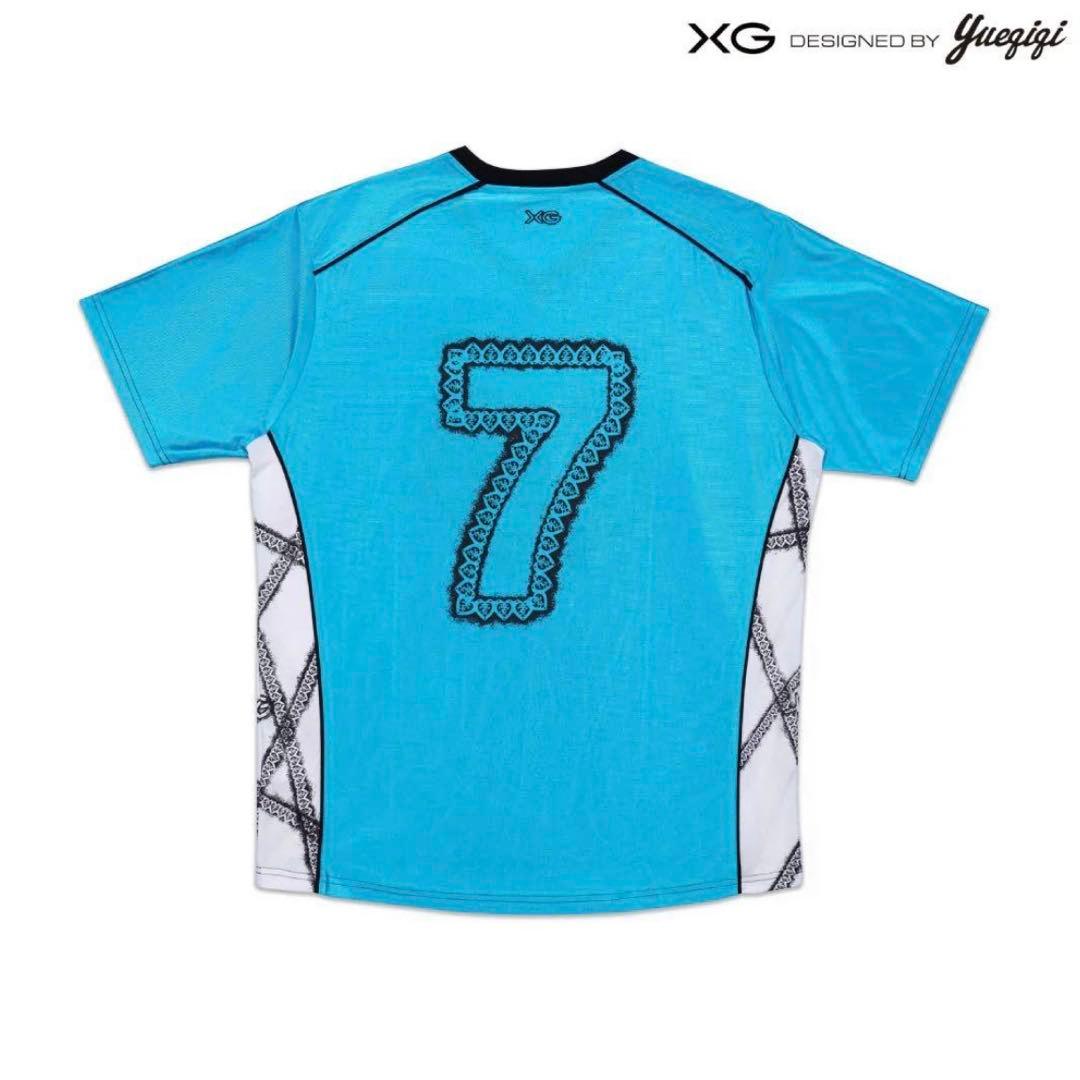 XG x YUEQI フットボール オーバーサイズ Tシャツ XS-S 公式
