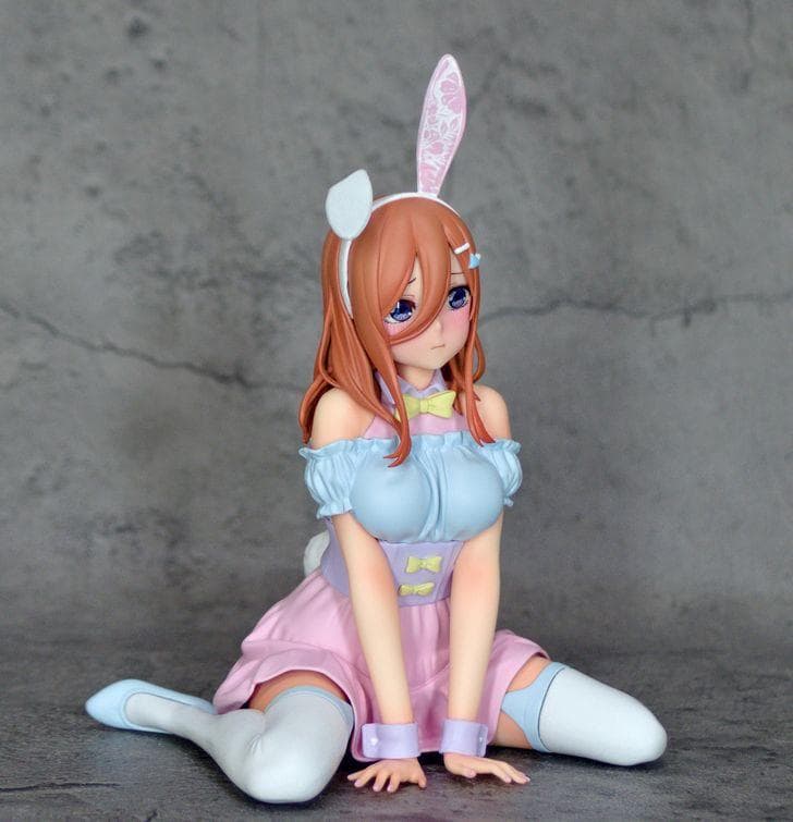 チ*ミ様 リペイント フィギュア Desktop Cute 中野三玖 バニーve