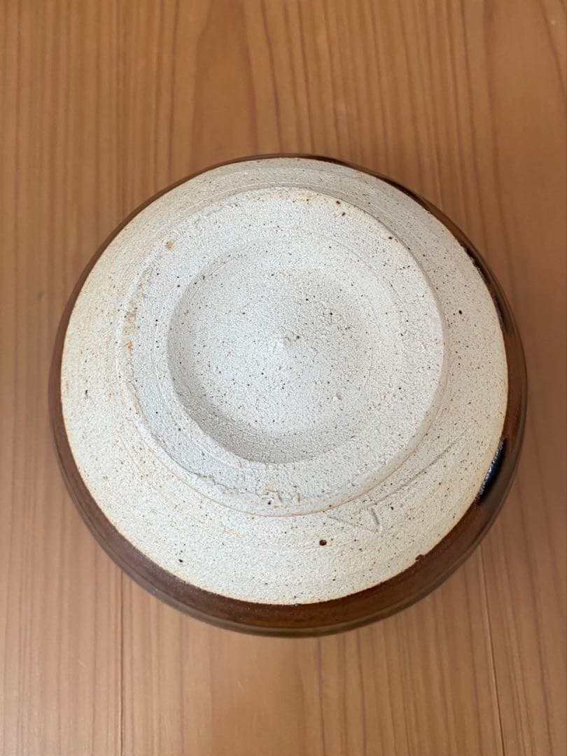 天目大丸茶碗 千峰苑作 共箱付き茶道具 抹茶腕