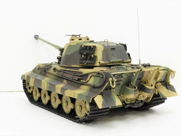 技術基準適合証明済 Heng Long 1/16 キングタイガー ヘンシェル砲塔