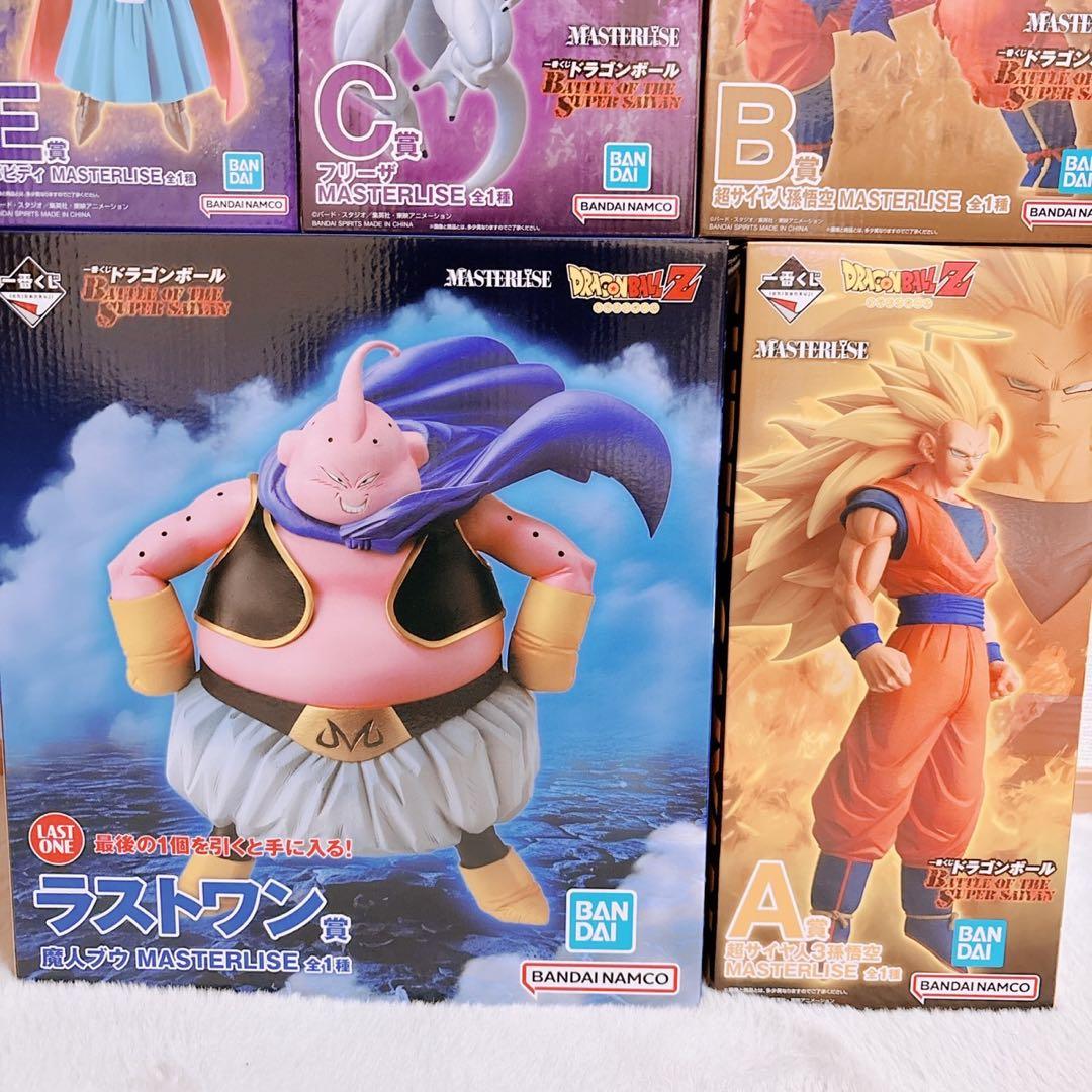 一番くじ ドラゴンボール　A B C E ラストワン賞フィギュアセミコンプセット
