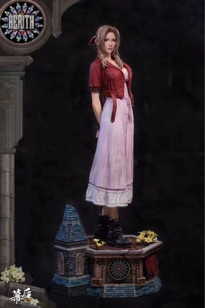 ファイナルファンタジー エアリス・ゲインズブール ガレージキット ②