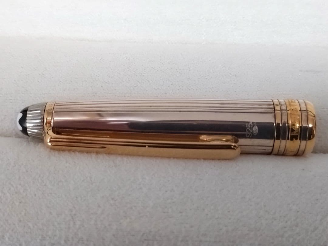 MONTBLANC　モンブラン　万年筆M　ソリテール1441 ドゥエ　Ag925