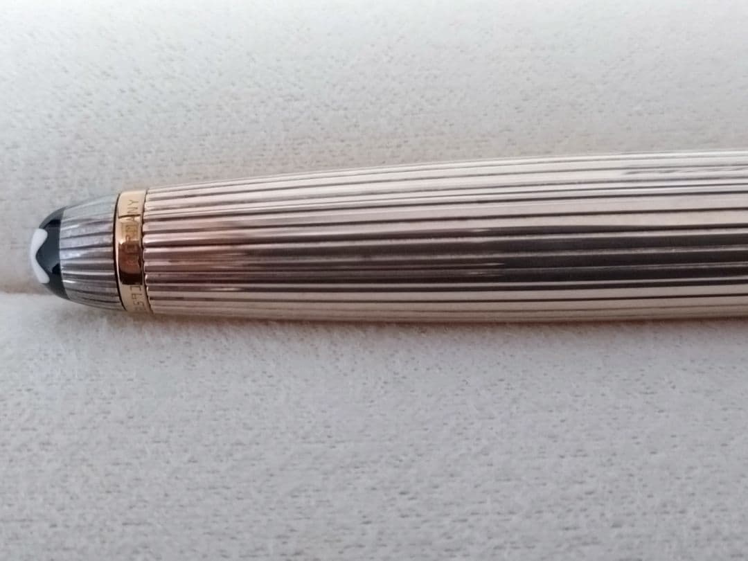 MONTBLANC　モンブラン　万年筆M　ソリテール1441 ドゥエ　Ag925