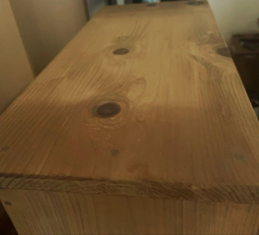 アメリカンカントリー　アンファン　コーハウス　棚　飾り棚