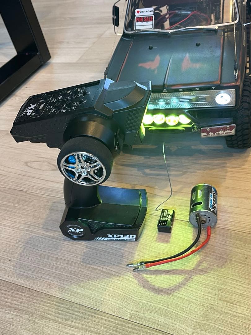 クローラー　プロポ　フルセット　受信機　ESC 16Tモーター 1/10