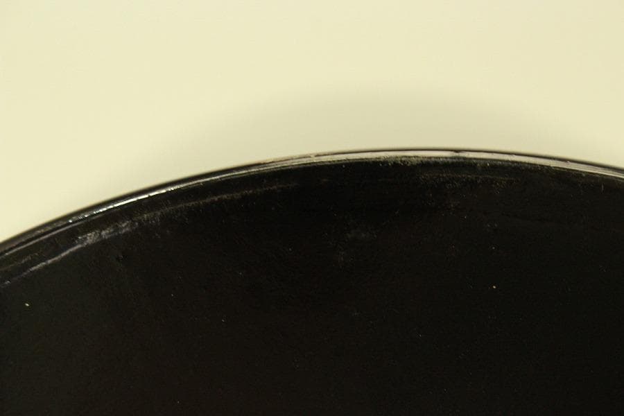 漆塗り 手炙り 火鉢 一対 美品(ZE480)