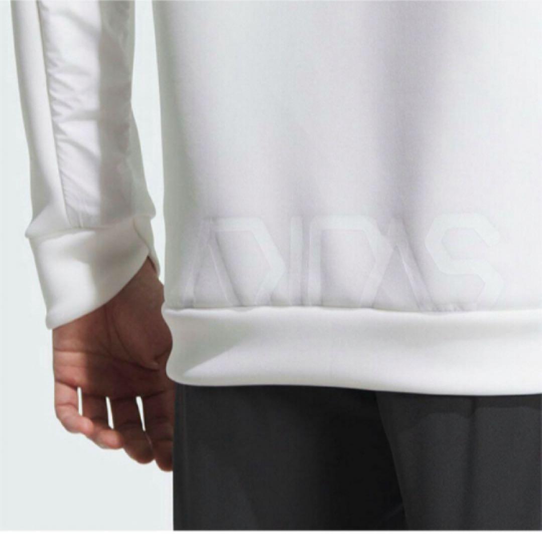 送料無料 新品 adidas GOLF ダンボールニット フルジップXXL WT