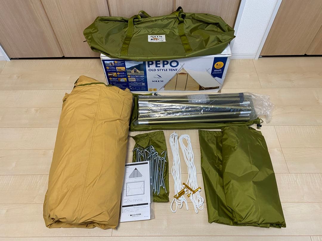 ◆テンマクデザイン//ペポ◆PEPO OLD STYLE TENT ◆美品