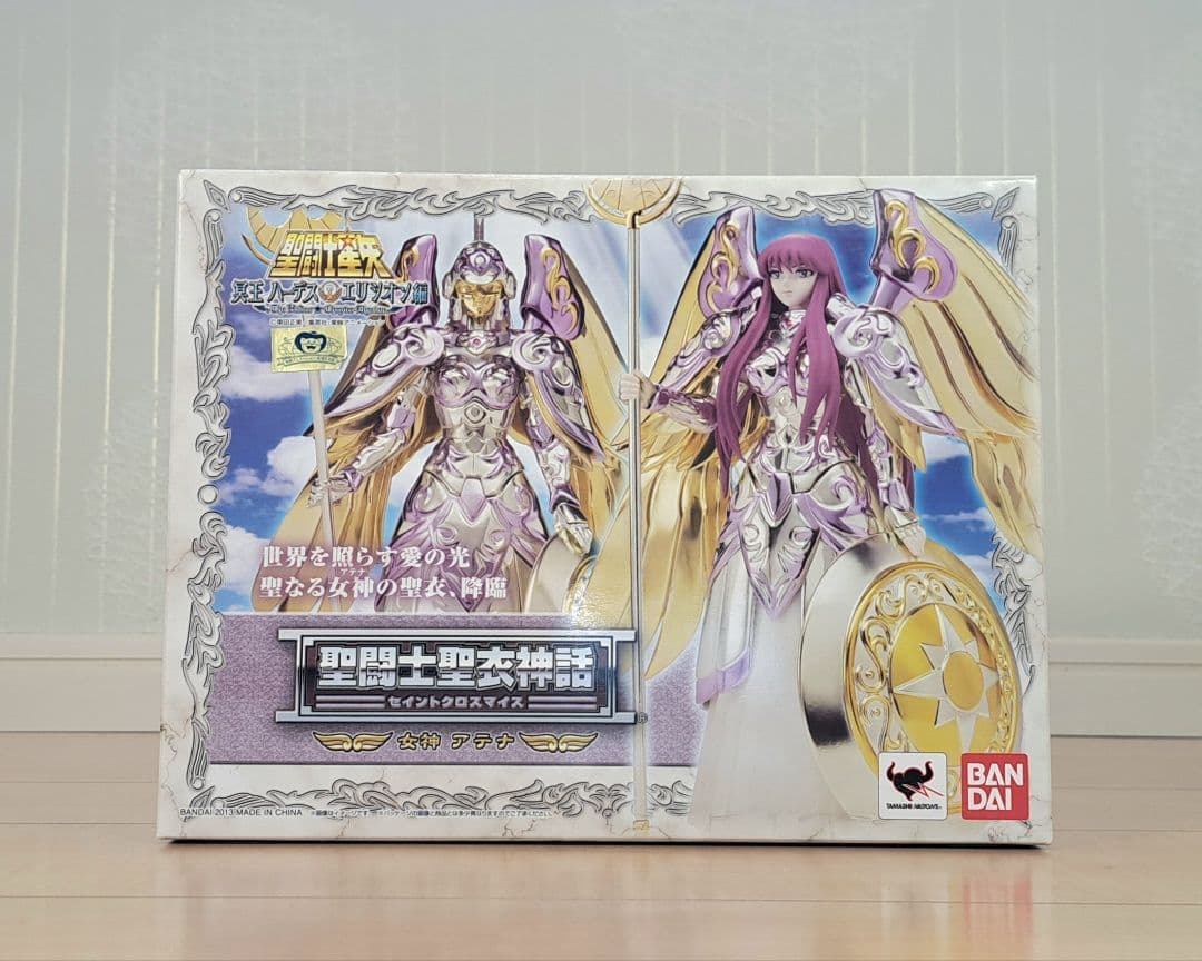 美品　聖闘士聖衣神話　女神　アテナ　聖闘士星矢　フィギュア　バンダイ