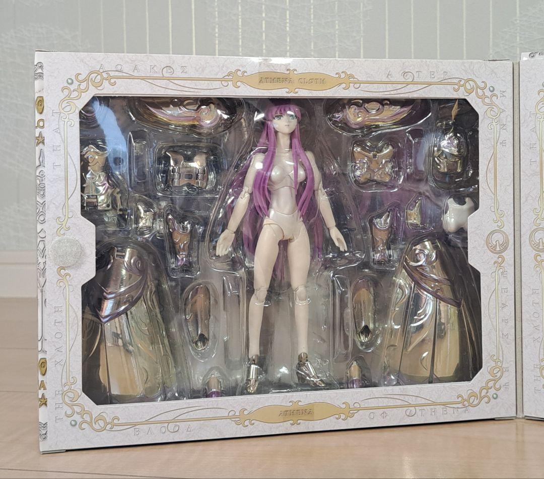 美品　聖闘士聖衣神話　女神　アテナ　聖闘士星矢　フィギュア　バンダイ