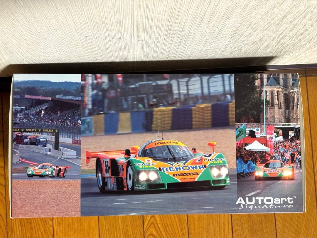 Mazda 787B LEMANS WINNER1991ミニカー 1/18