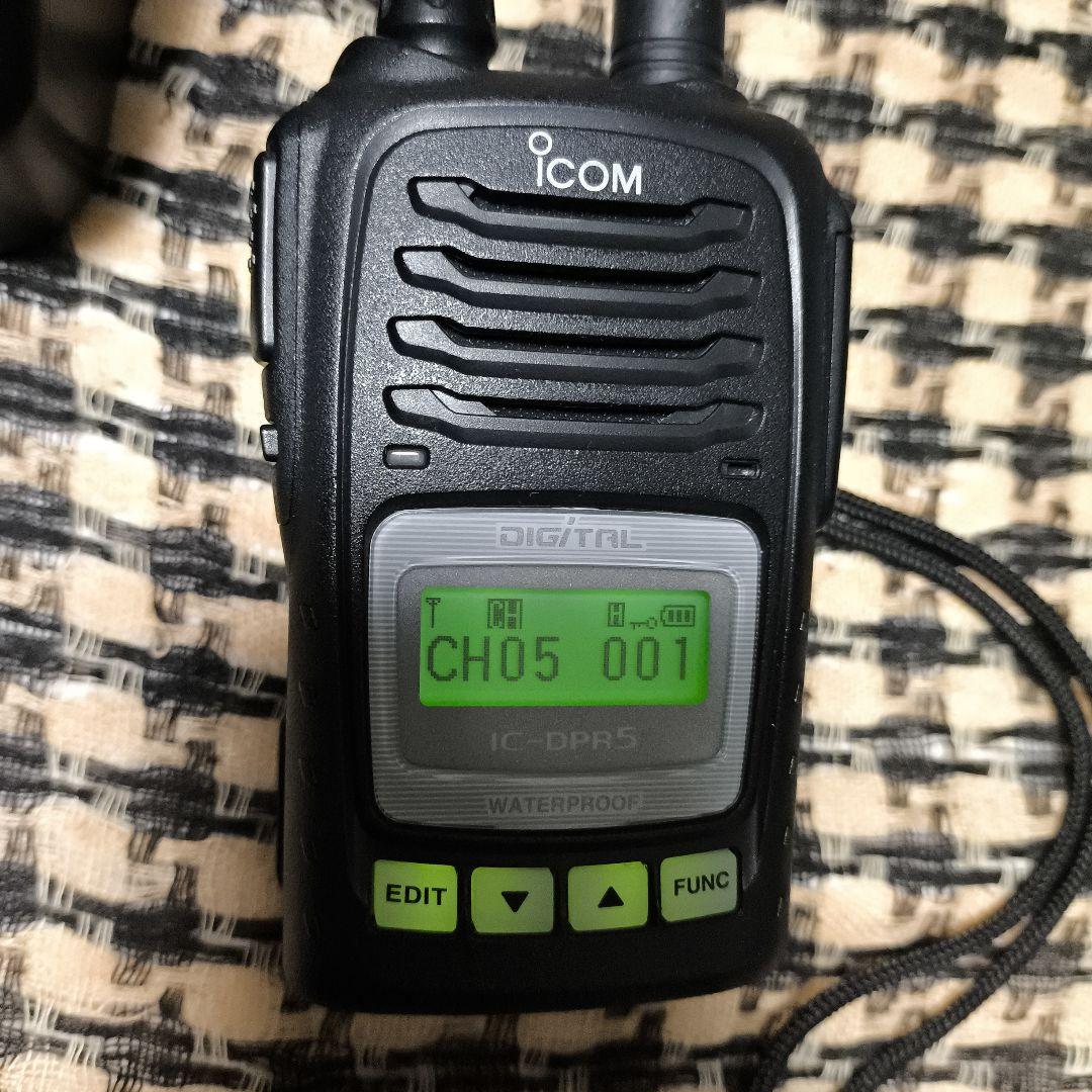 1 ICOM アイコム製　IC-DPR5 デジタルトランシーバー　無線機　高性能