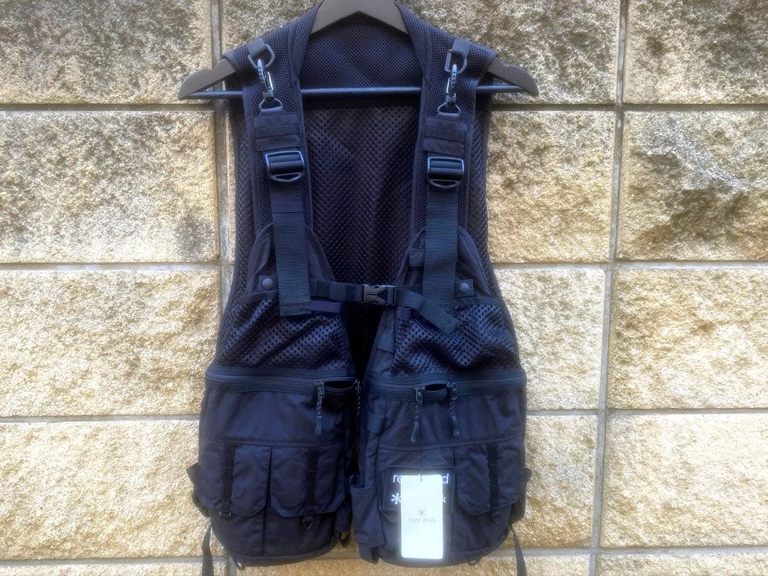 フィッシングベスト　【新品未使用】 peak スノーピーク　黒