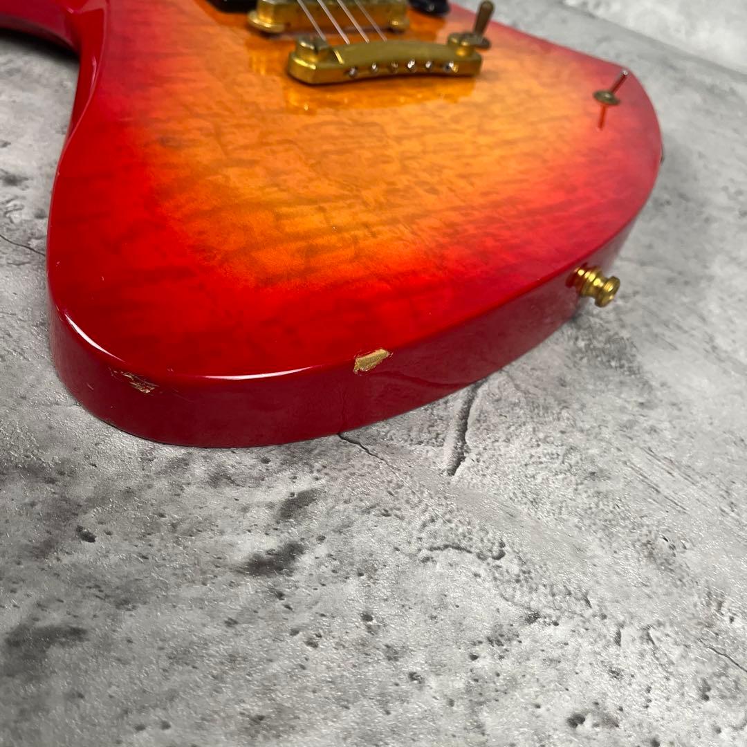 Burny バーニー エレキギター HIDEモデル　モッキンバードタイプ