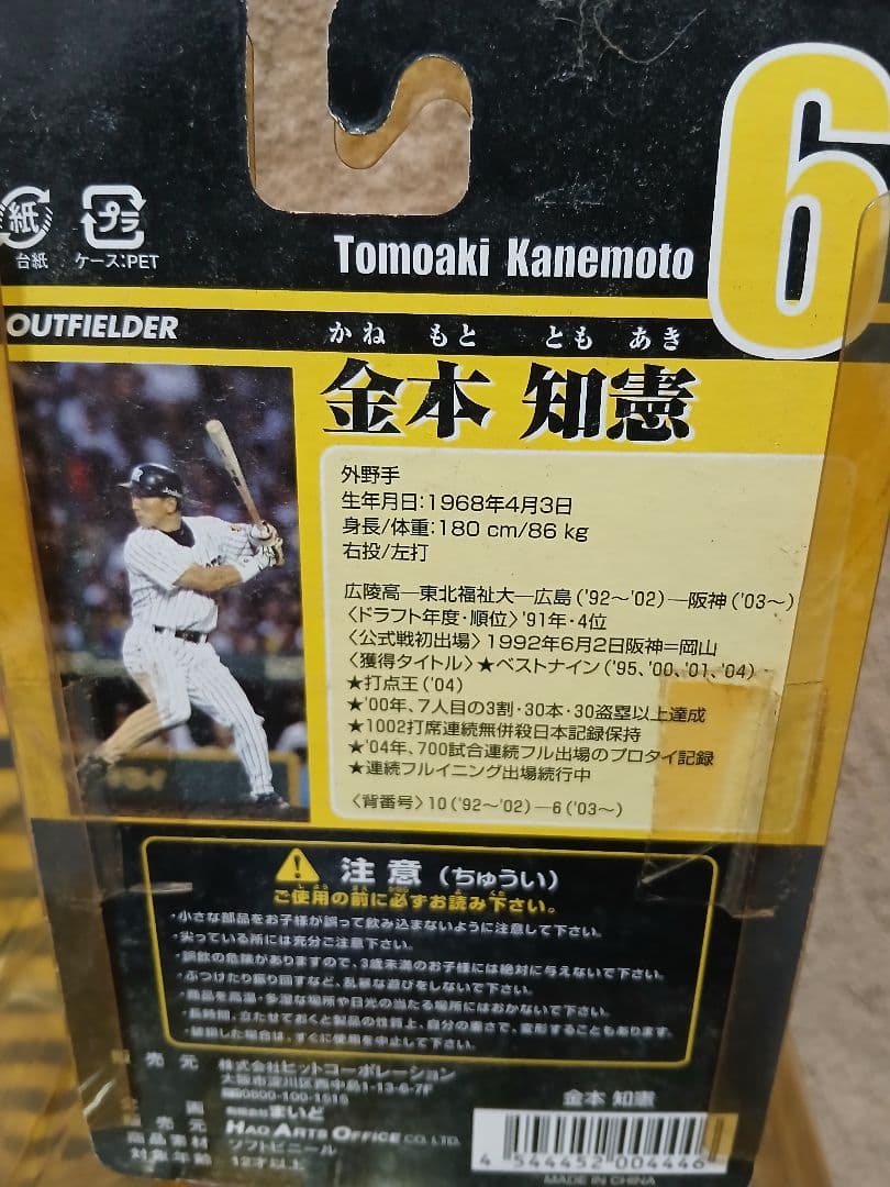 HAO 星野監督胴上げ 金本 清原　ソフビ　フィギュア　野球　阪神