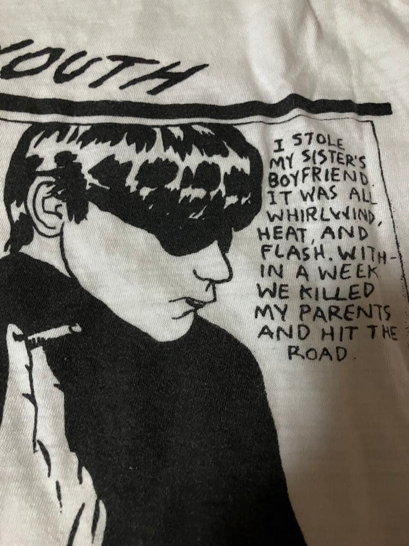 90s sonic youth GOO Tシャツ ユーロ