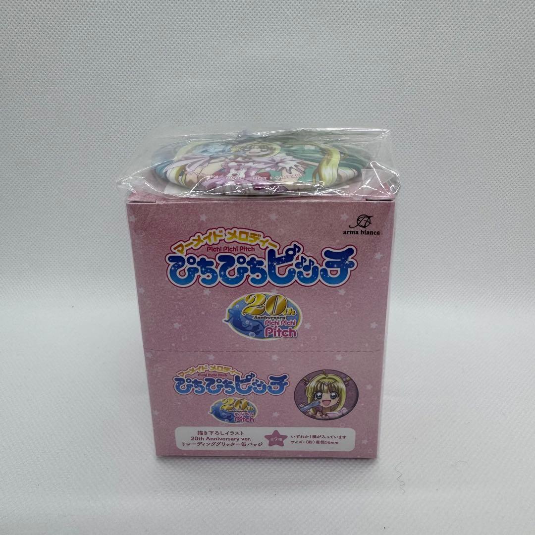 ぴちぴちピッチ　AMNIBUS　描き下ろしイラスト　缶バッジ　3BOX