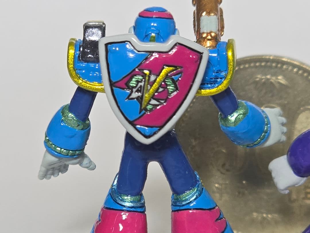 ロックマンX 消しゴム フィギュア VAVA(ヴァヴァ) 個人塗装品