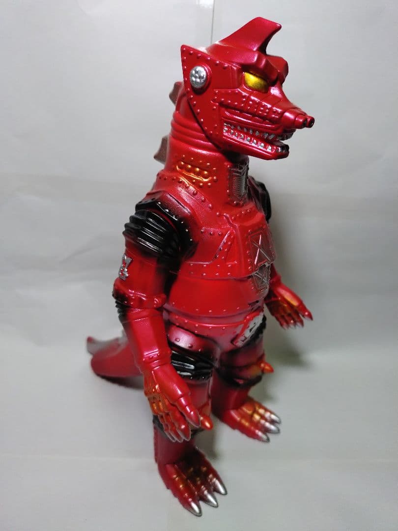 ブルマァク 復刻 メカゴジラ レッド ソフビ BULLMARK