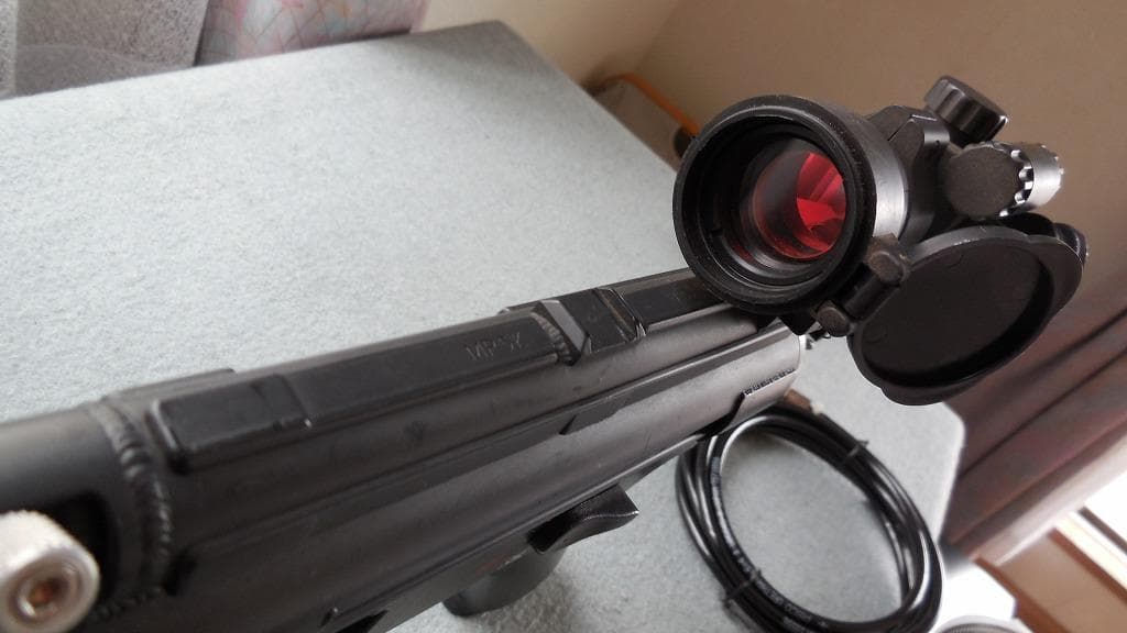 マルゼン　MP5 K　ガスブローバック　マガジン外部ソース用　動作品
