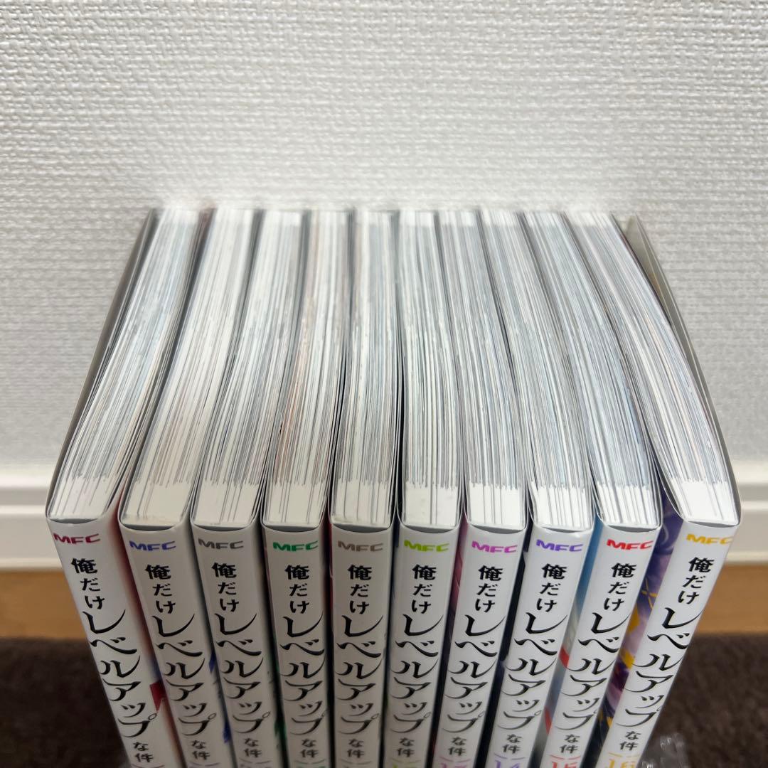 俺だけレベルアップな件　漫画　7巻〜16巻　全10巻　帯付き
