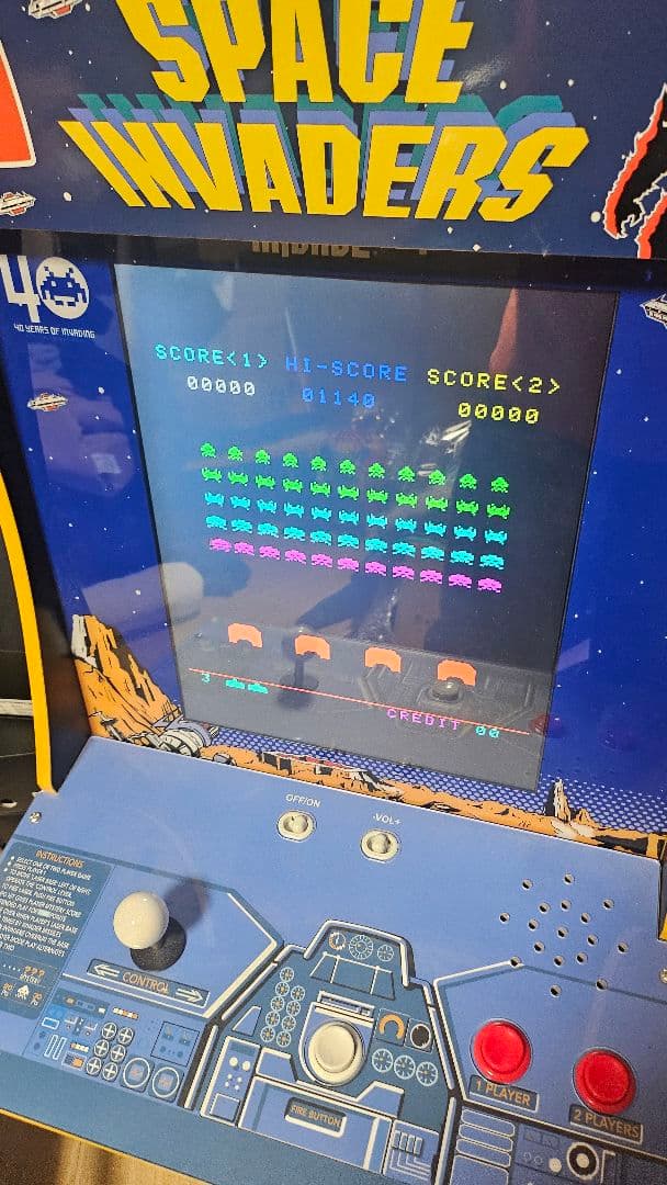 a*8様 ARCADE1UP　スペースインベーダー　40周年
