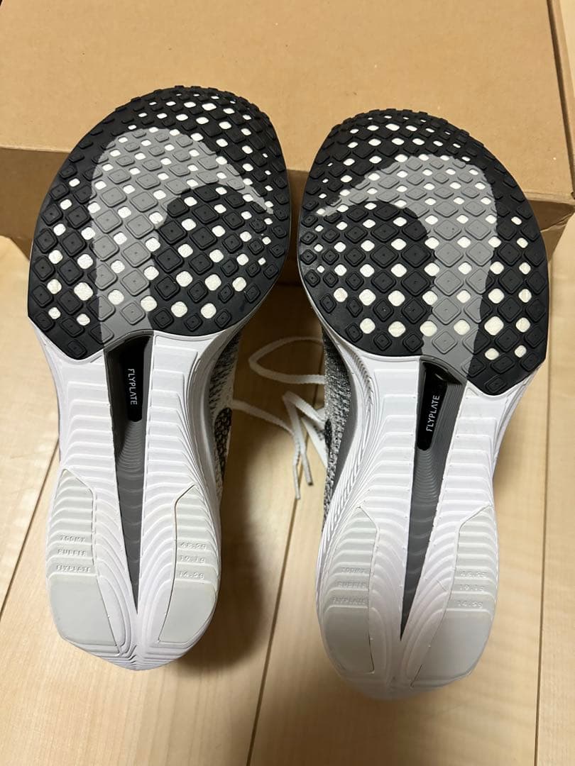 Nike ZoomX ヴェイパーフライ%3ホワイト/グレー サイズ24.5