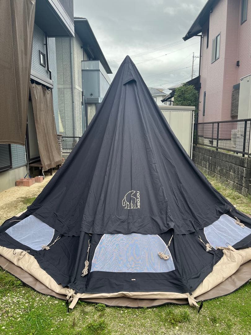 中古美品 ノルディスク アスガルド12.6 ブラックエディション Asgard