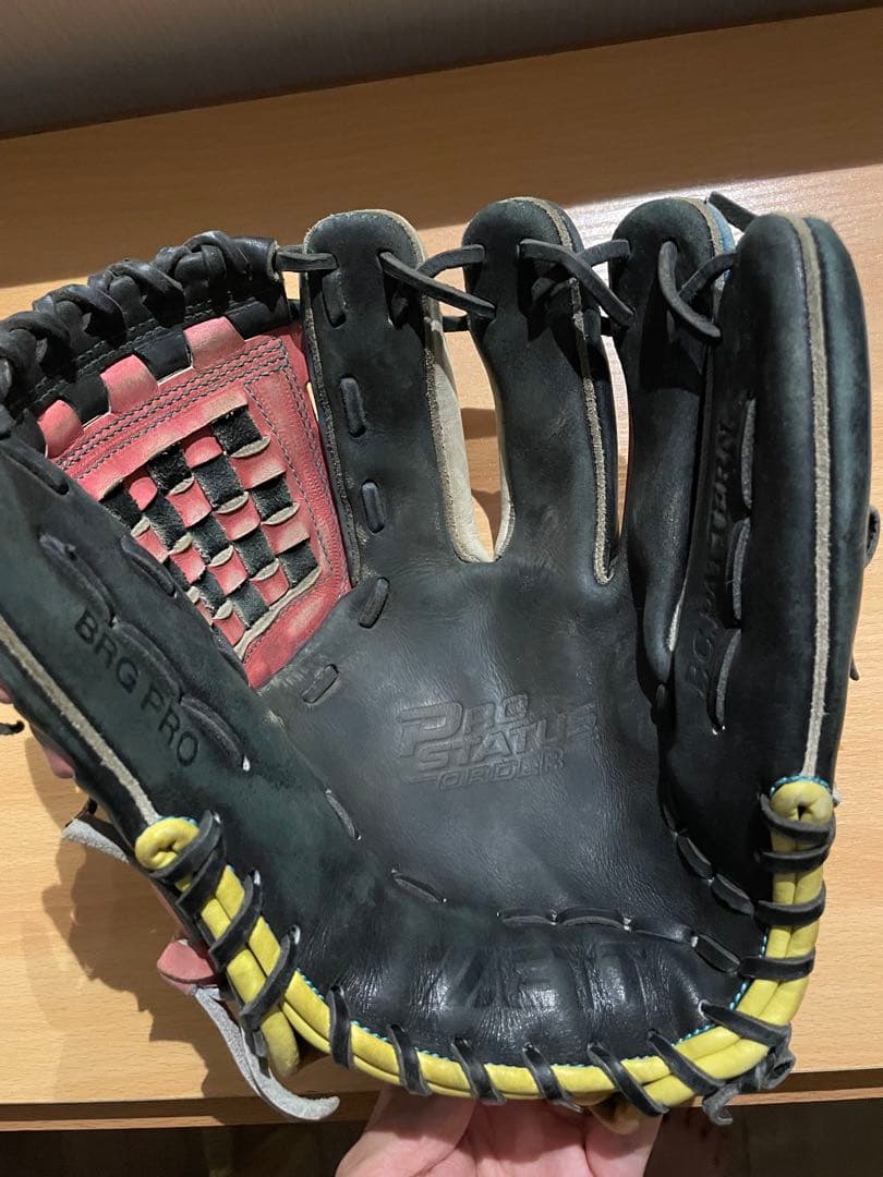 硬式内野用　ZETTプロステイタスオーダー源田モデル